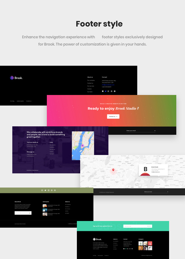 Brook - React Portfolio Template - 5