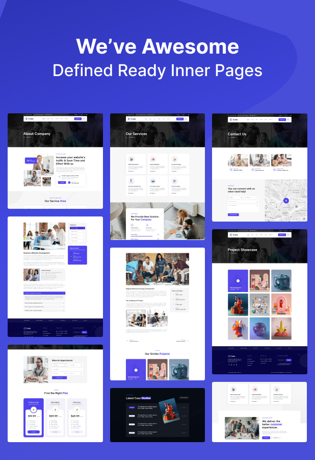 Crete - Personal Portfolio and Creative Agency WordPress Theme - 4