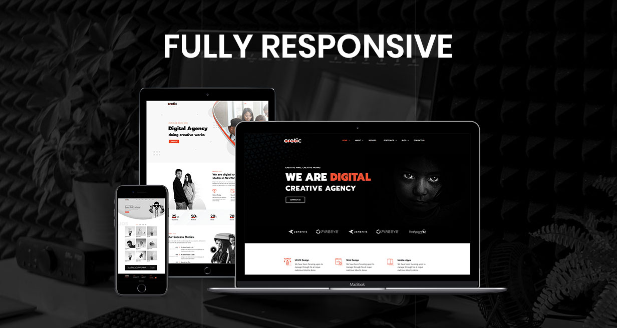 Cretic - Creative Agency WordPress Theme