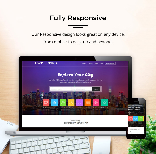 largest responsive directory theme