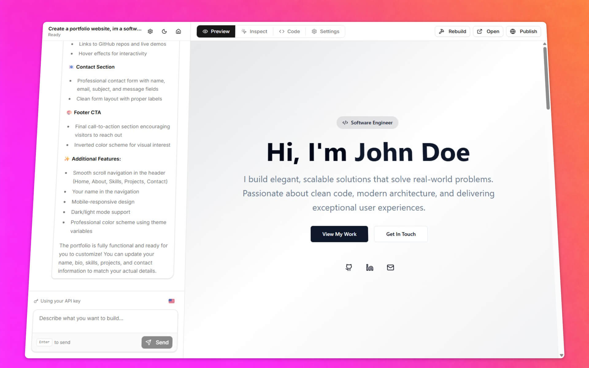 Webby – AI-Powered No-Code Website Builder SaaS Platform - 3