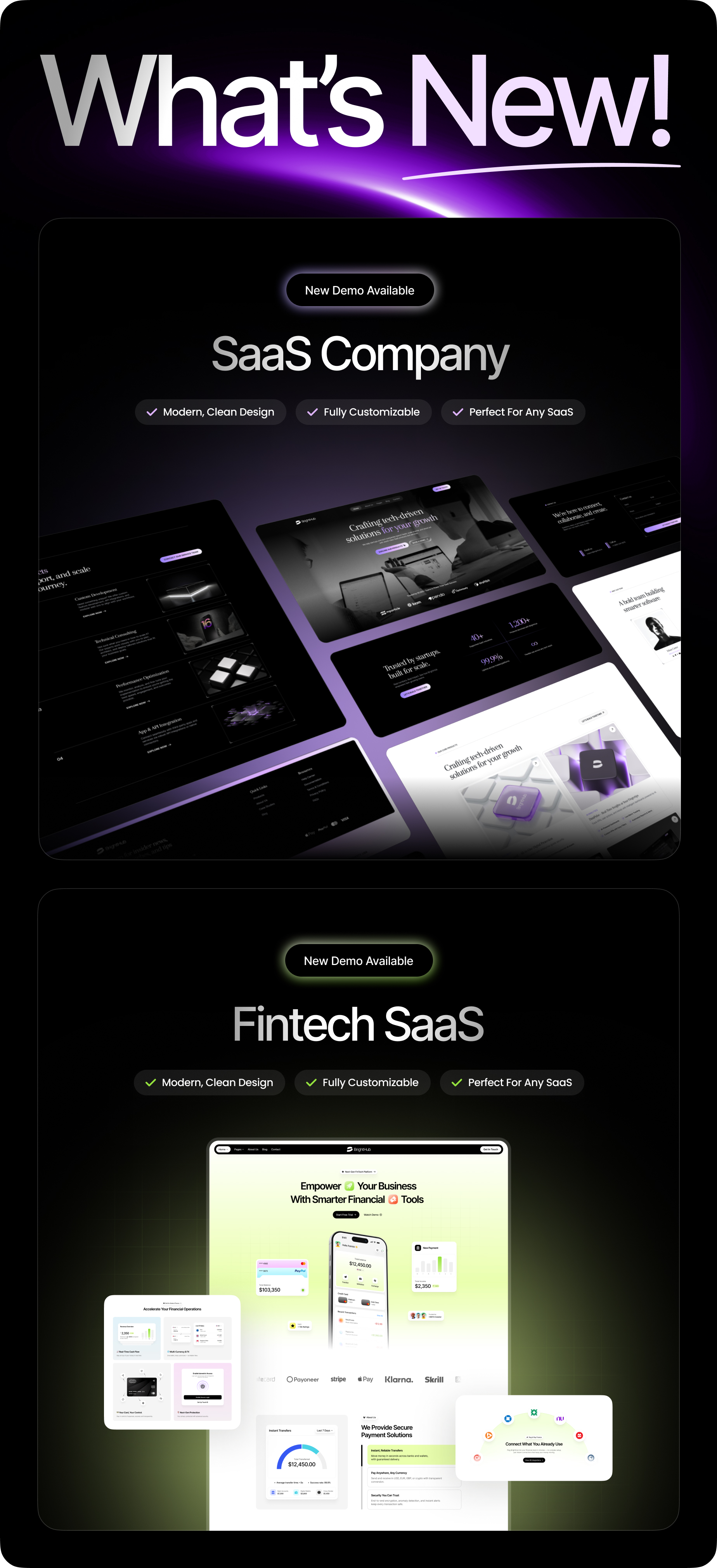 BrightHub - SaaS & Tech Startup WordPress Theme - 6