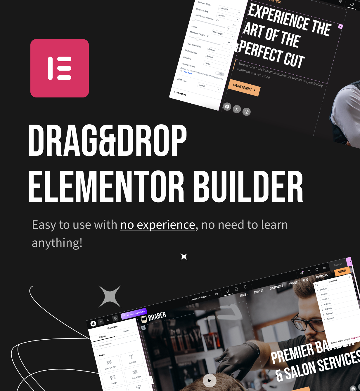 Braber - Barber Shop & Hair Salon WordPress Theme