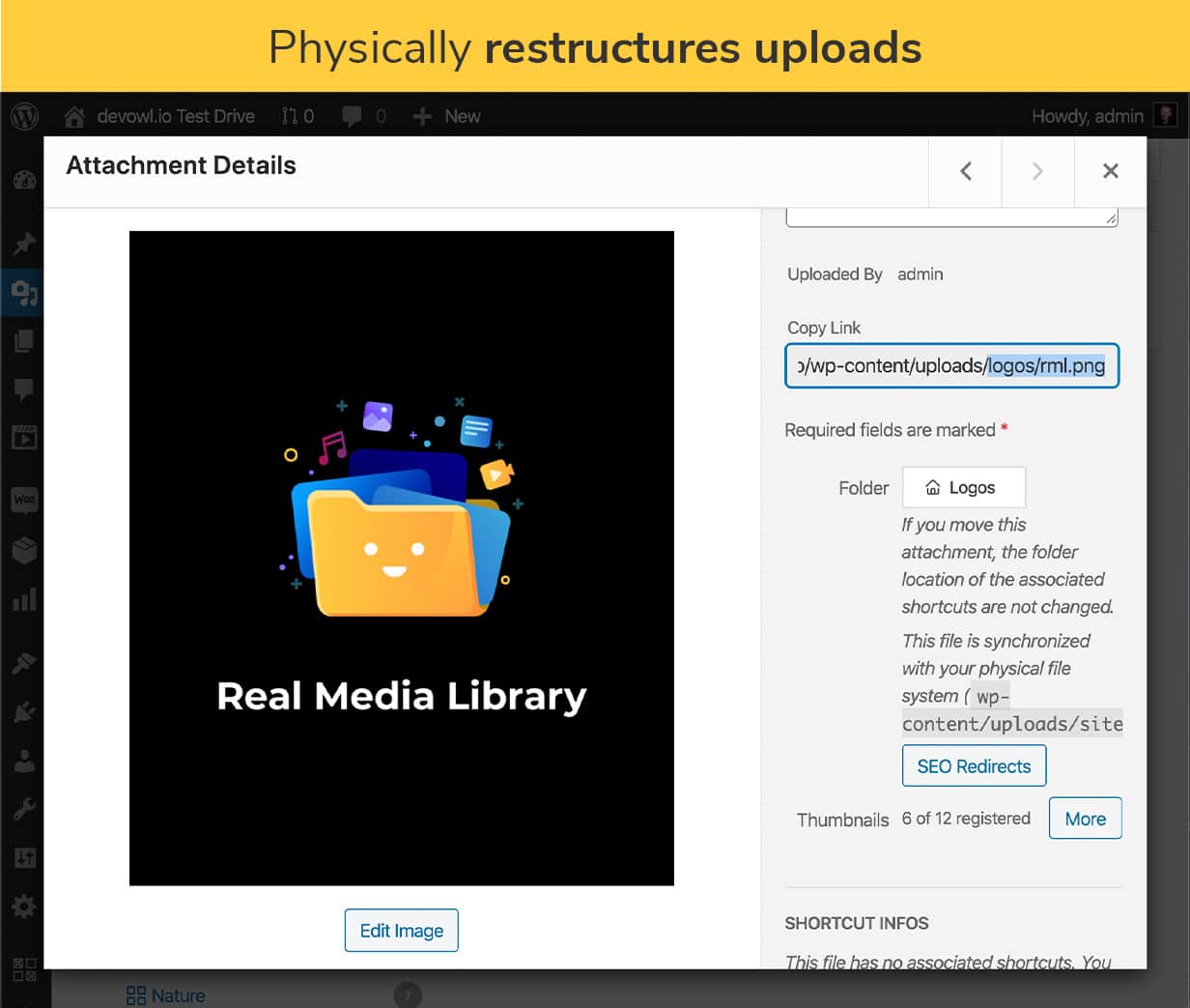 Real Physical Media : Physical Media Folders & SEO Rewrites in WordPress