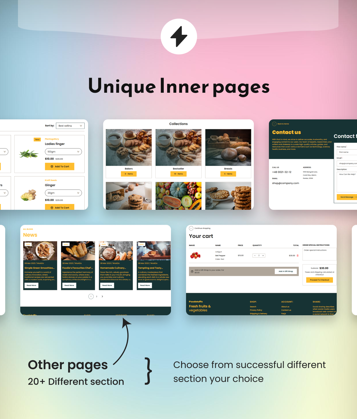 Food Stuffs - Organic Food & Agriculture Shopify 2.0 Store - 13
