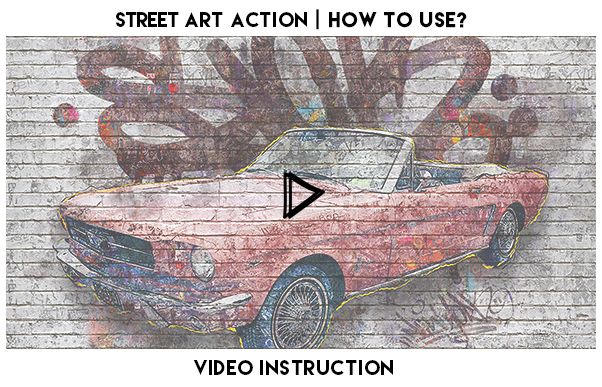 Street Art Photoshop Action - 1