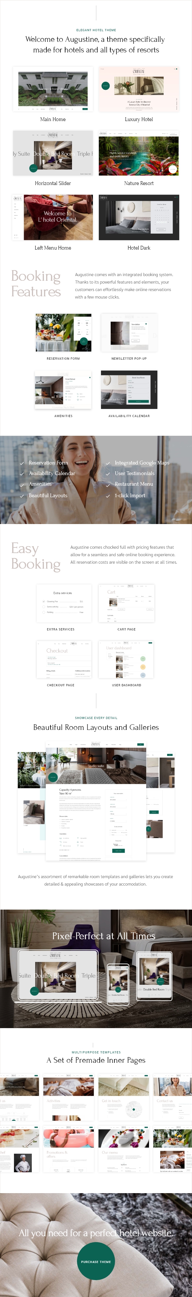 Augustine - Hotel Booking WordPress Theme - 2