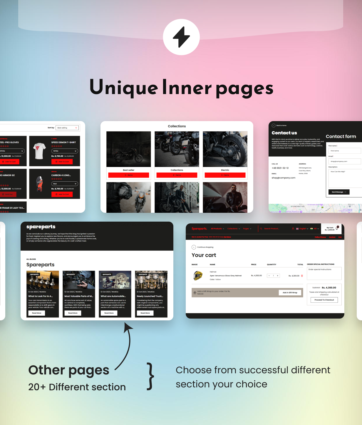 Spareparts - Auto Parts & Car Accessories Shopify 2.0 Theme - 13