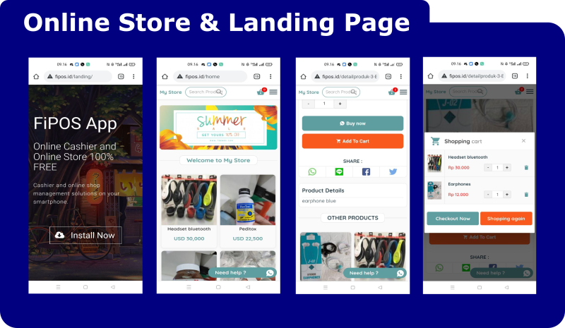 Ultimate Point Of Sales (POS) complete package, Android and Online Store with rest api php mysql - 7