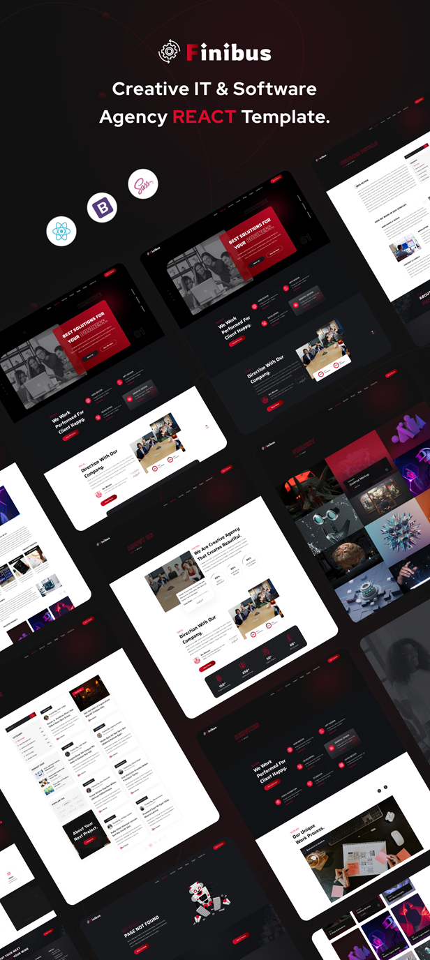 Finibus Website Template