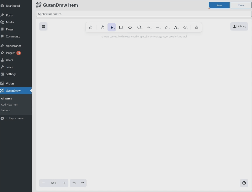 [wordpress excalidraw builder in action]