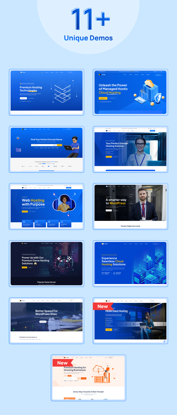 Hostie - Web Hosting & WHMCS WordPress Theme