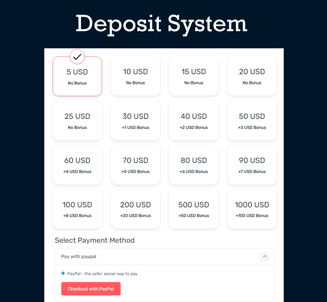 Deposit