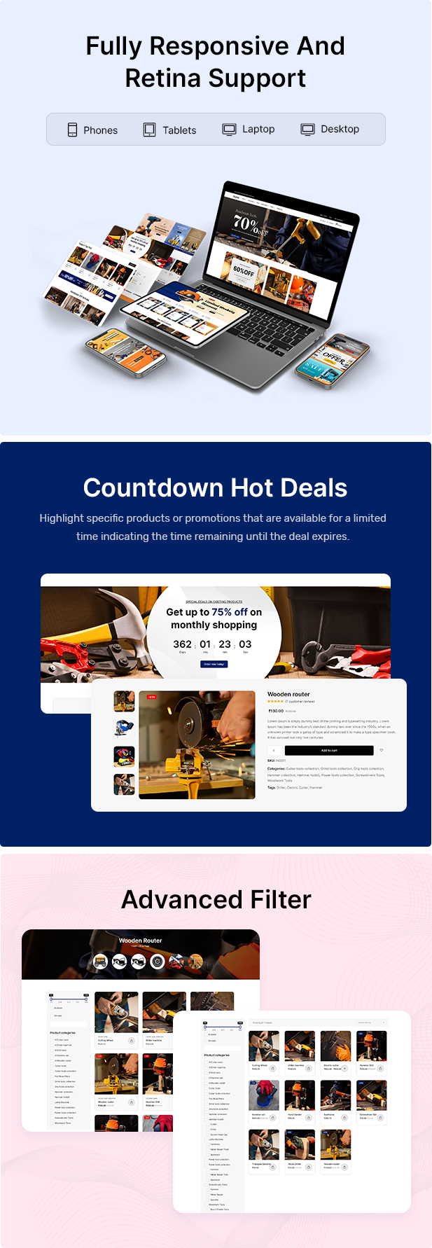 Hardwares & Tools Store WooCommerce Theme