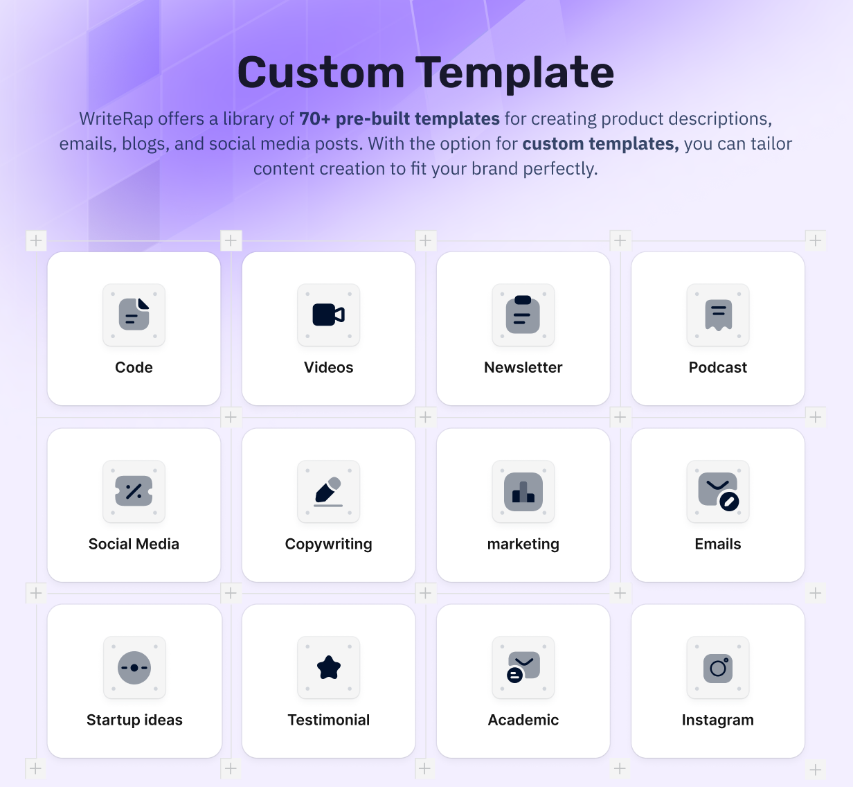 Custom Template