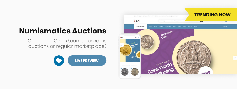 iBid - Multi Vendor Auctions WooCommerce Theme - 9