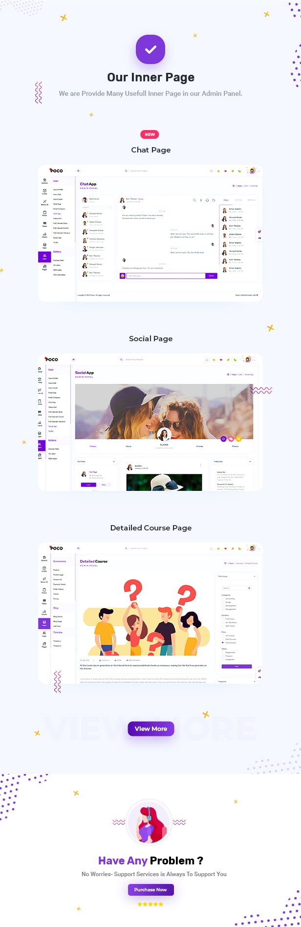 poco Admin Dashboard theme