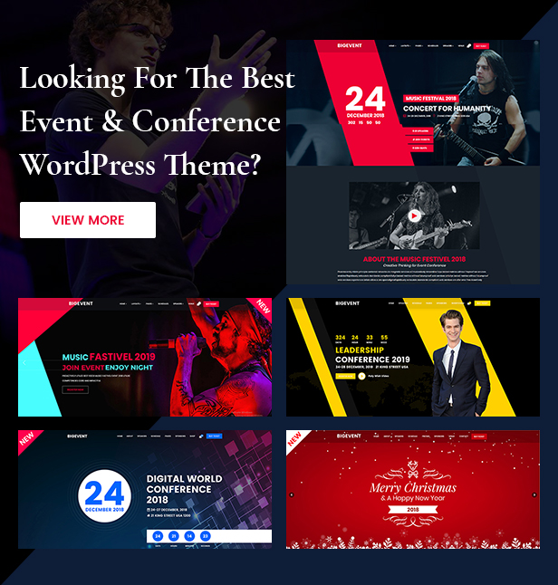 BigEvent- Event & Conference WordPress Theme