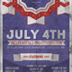 Fourth of July Celebration Flyer