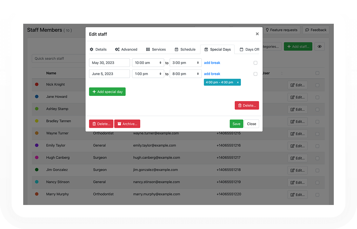 Bookly PRO - Terminbuchungs- und Planungssoftwaresystem - 346