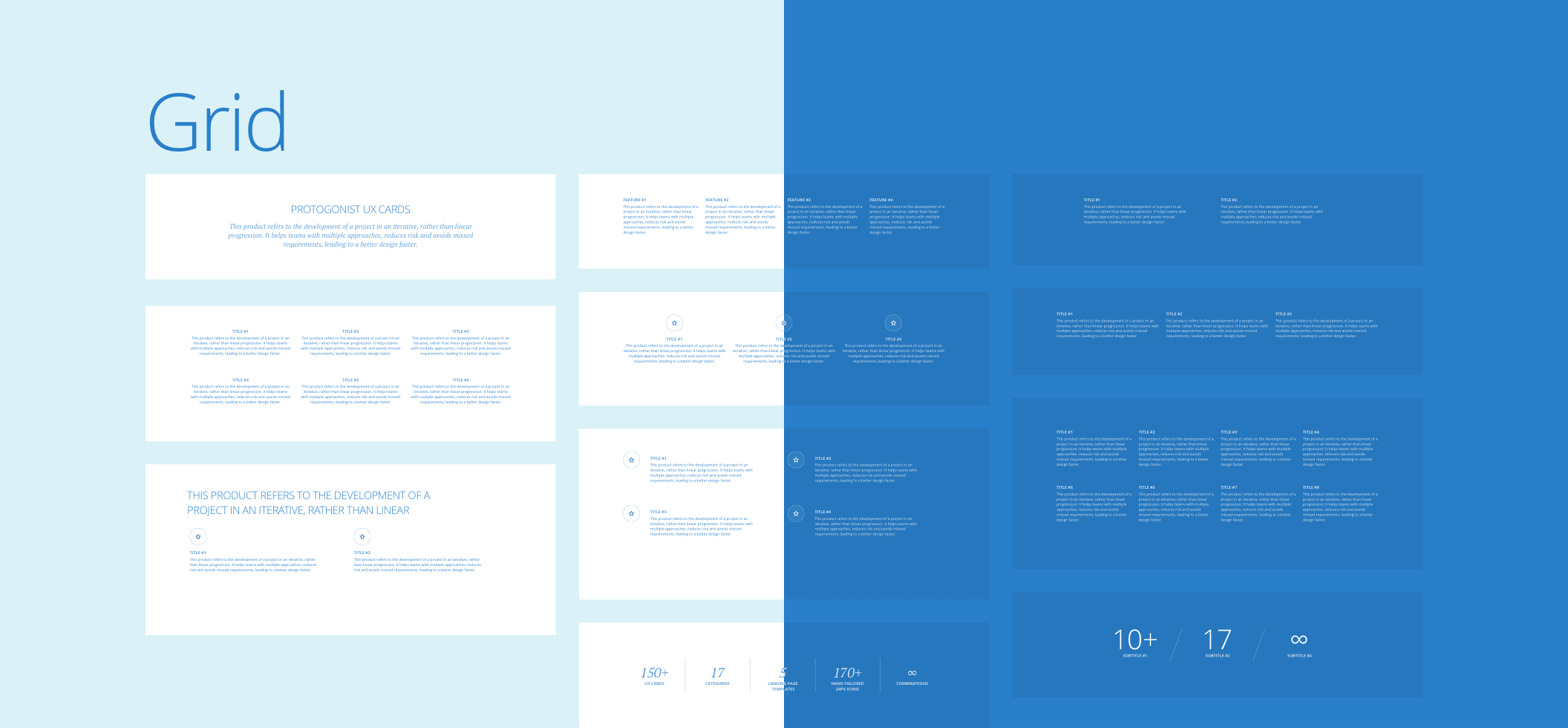 Protogonist 4 Wireframe Kit – Ultimate Wireframe Kit for your next Landing Page - 23