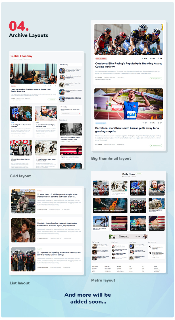 Newsviral - Modern News & Magazine HTML Template - 4