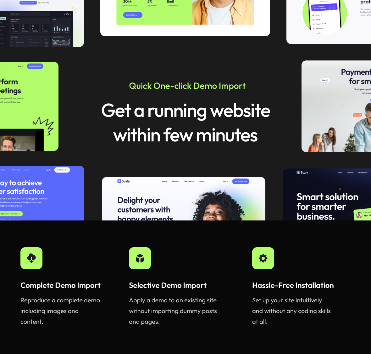 Suzly - SaaS & Startup Elementor WordPress Theme - 4