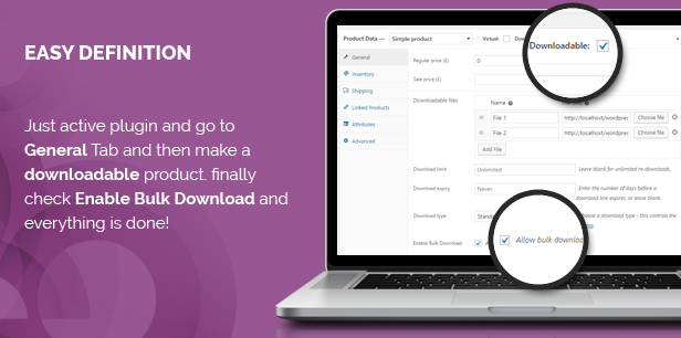Téléchargement en masse de Woocommerce - 2