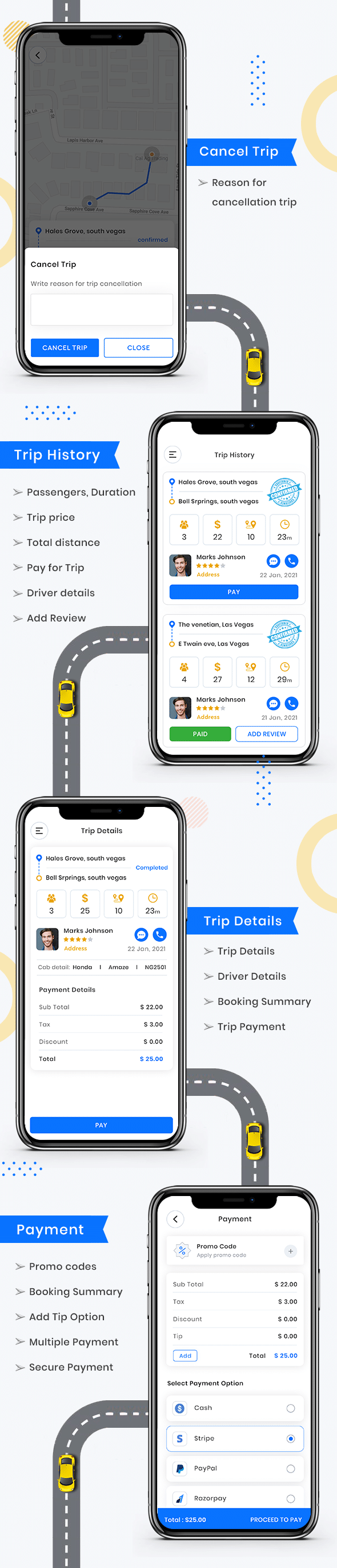 CabME - Flutter Complete Taxi Booking Solution - 8