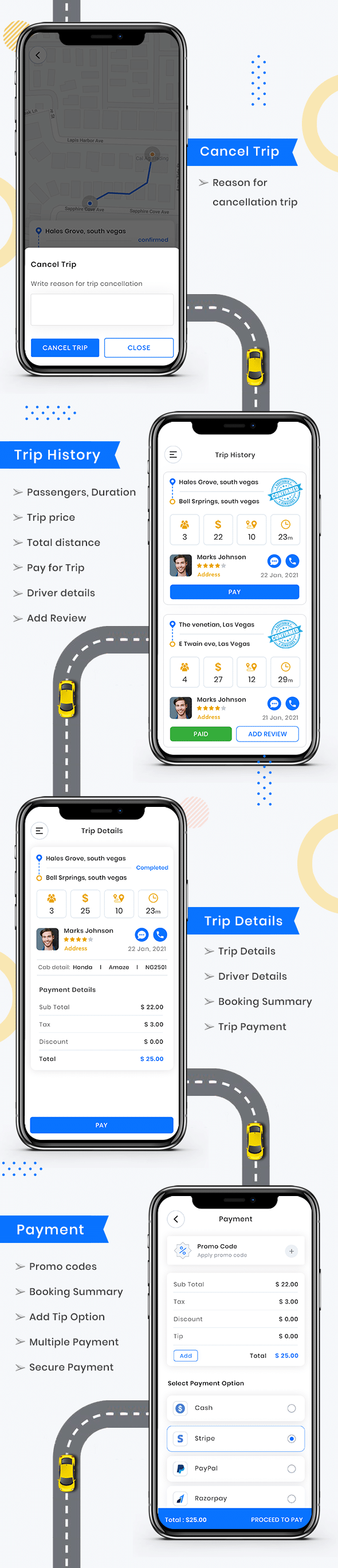 CabME - Flutter Complete Taxi app | Taxi Booking Solution - 9