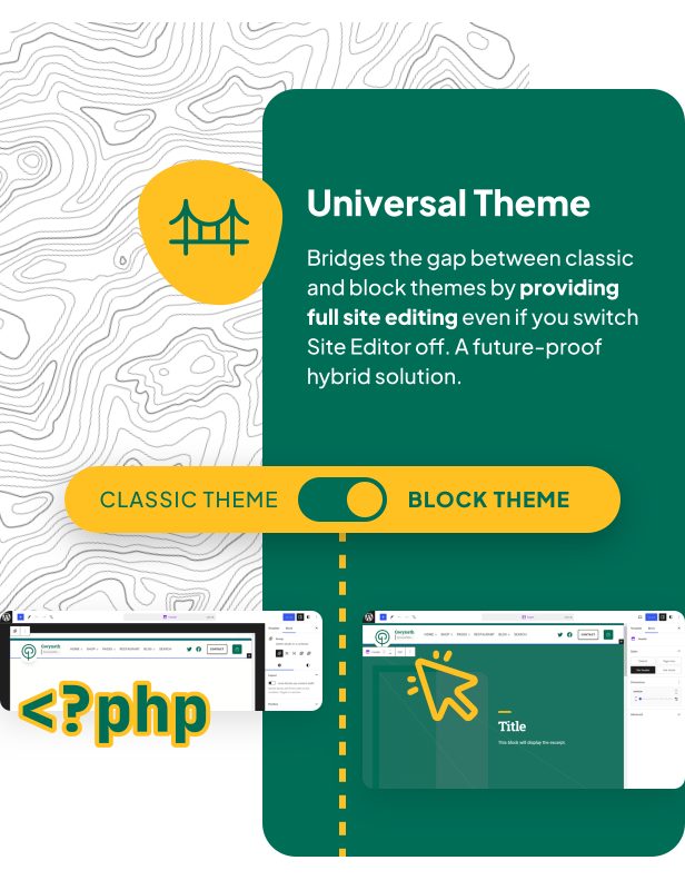 Hybrid, universal theme