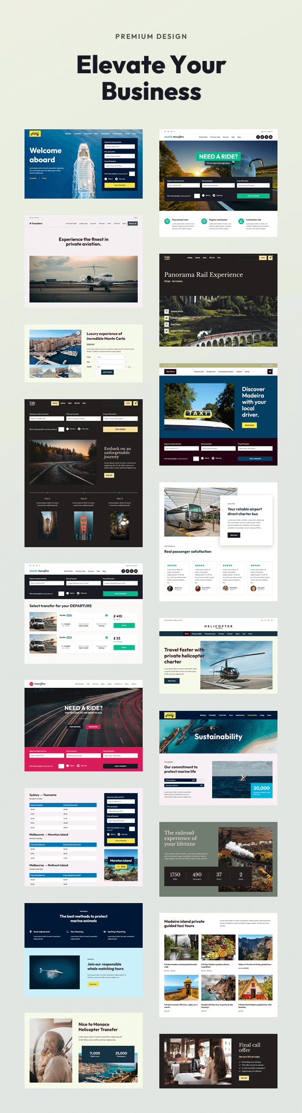 Elevate Your Business with Premium Design Layouts