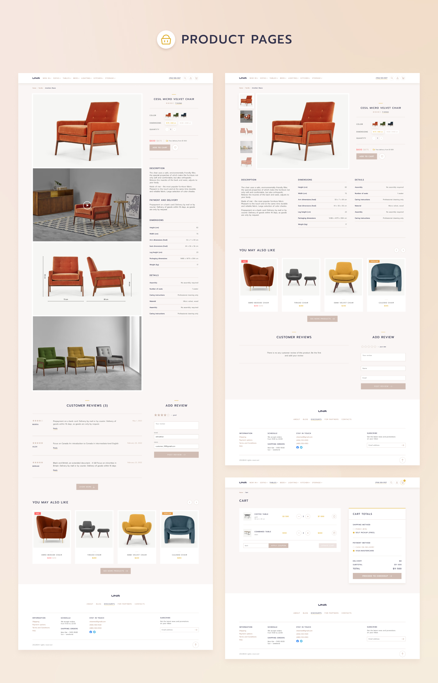 Una – Multipurpose eCommerce Figma Template - 4