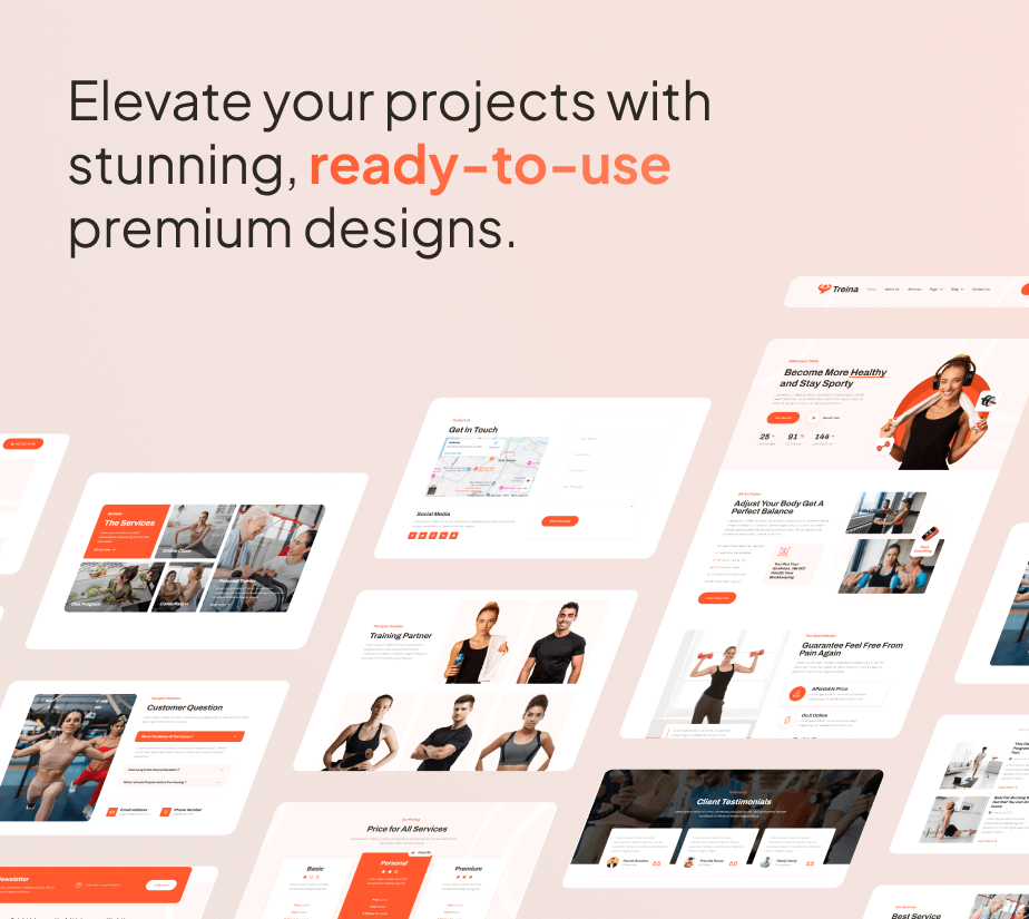 Treina – Personal Trainer & Fitness FSE WordPress Theme - 5