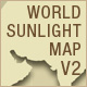 World Sunlight Map Version 2