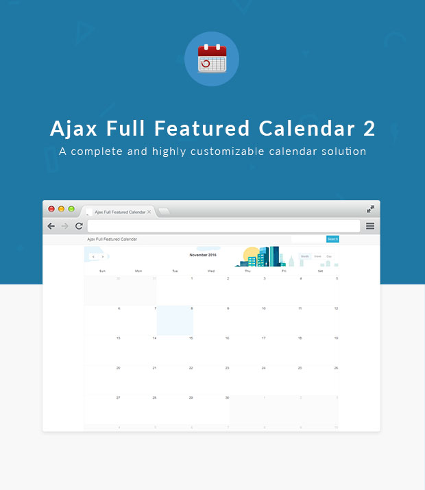 Ajax Full Featured Calendar 2 by pauloreg CodeCanyon