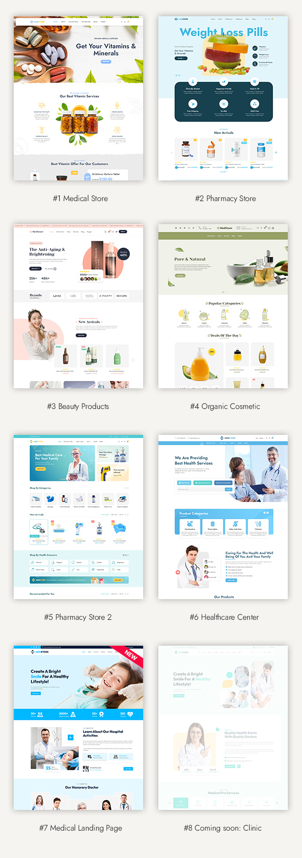 MedXtore – Pharmacy, Medical & Beauty Elementor WooCommerce Theme - 7