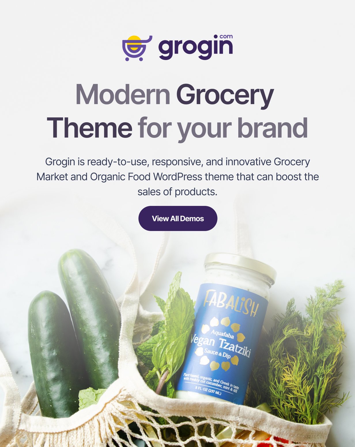 Grogin - Grocery Store WooCommerce WordPress Theme - 1