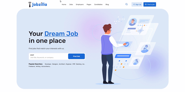 Job Board HTML Template - 4
