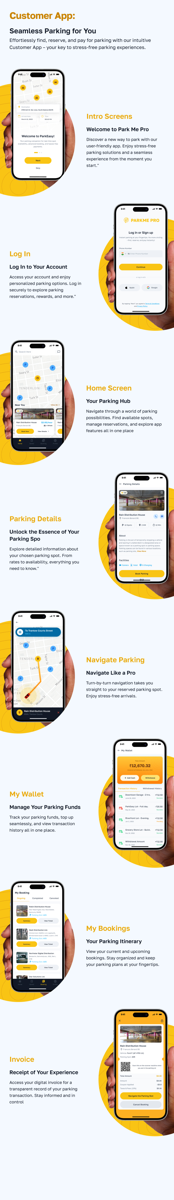 ParkMePRO - Flutter Complete Car Parking App with Owner and WatchMan app - 9