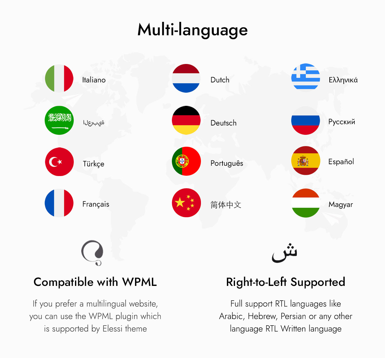 Elessi - WooCommerce AJAX WordPress Theme - Multi Language
