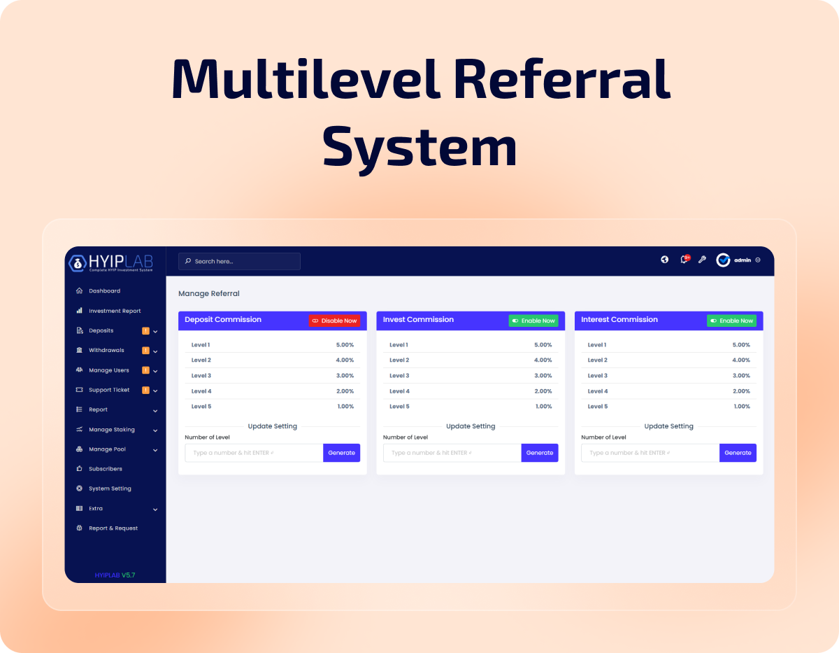 HYIPLAB - Complete HYIP Investment System - 18