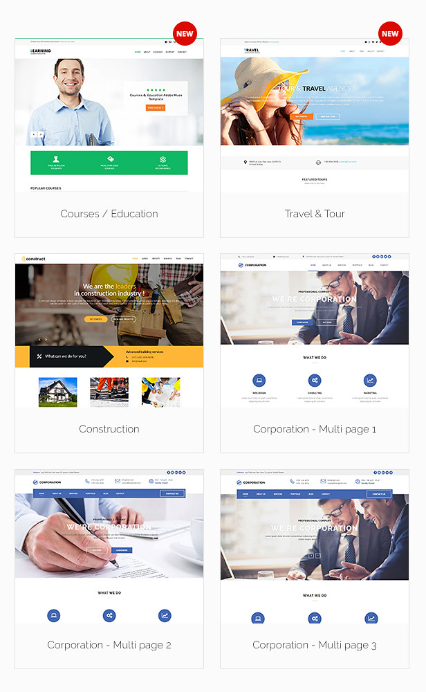 Maximus | Responsive Multi-Purpose Adobe Muse Template - 9