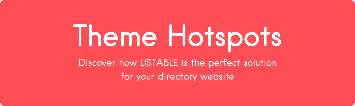 LISTABLE – A Friendly Directory WordPress Theme - 1