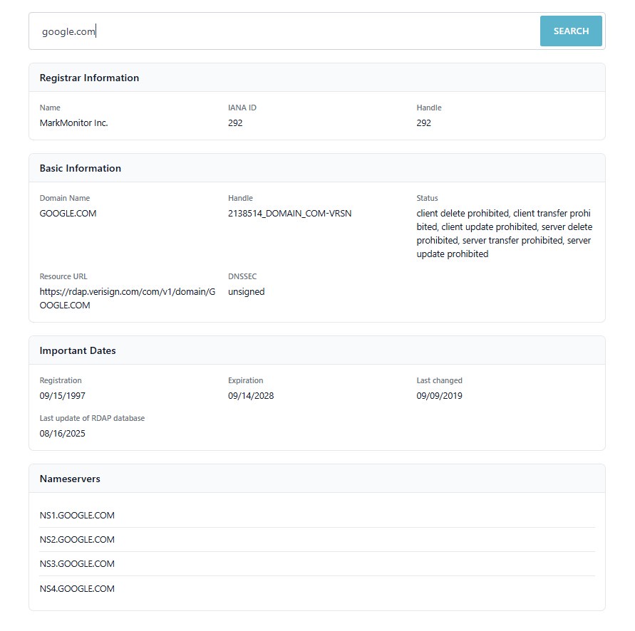WP Domain Checker - 6