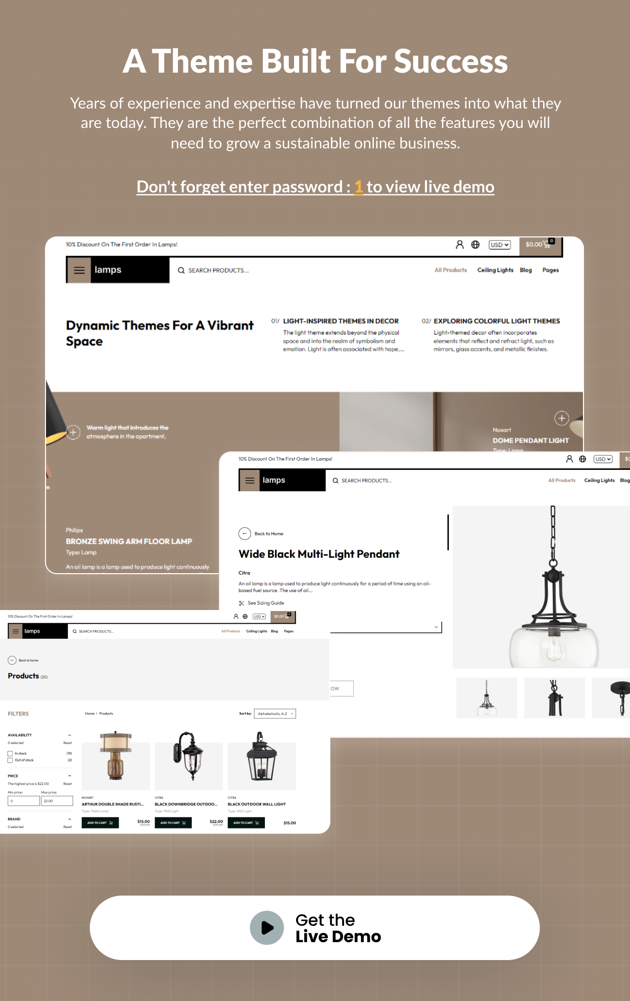 Lamps - Lighting & Interior Lights Shopify 2.0 Theme - 10