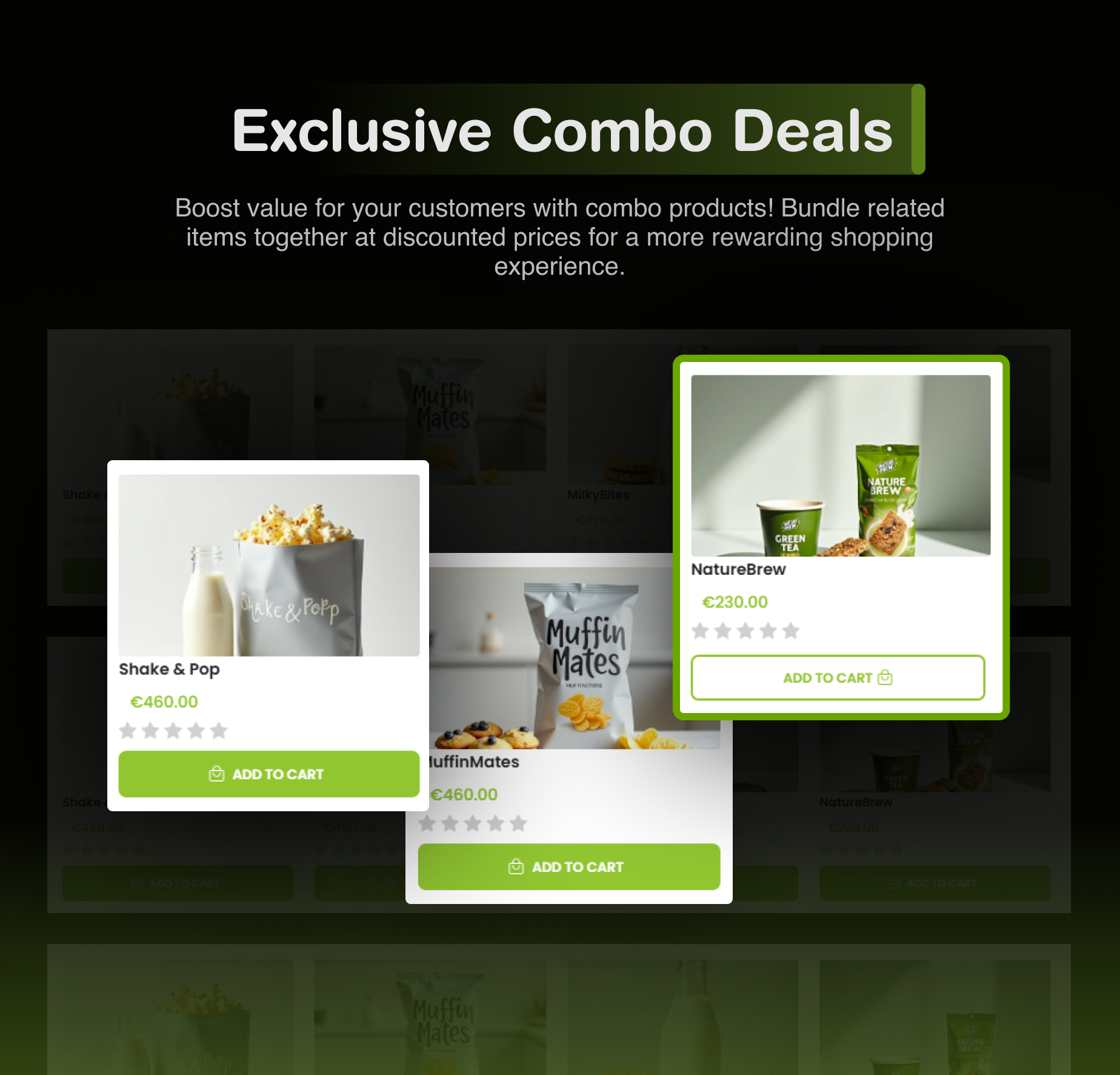 Combo deals - eShop Plus - Multi Vendor, Multi Store, Multi Currency | eCommerce CMS Website in Laravel & Livewire