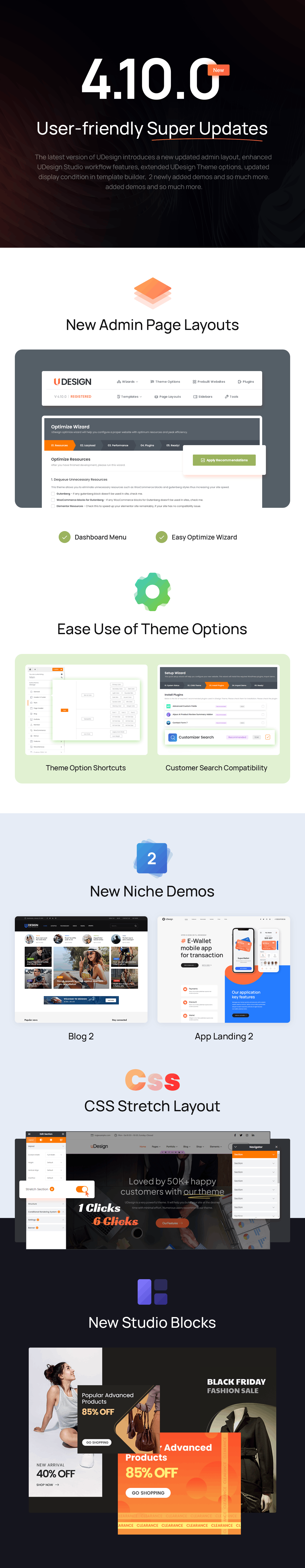 What's New UDesign 4.10