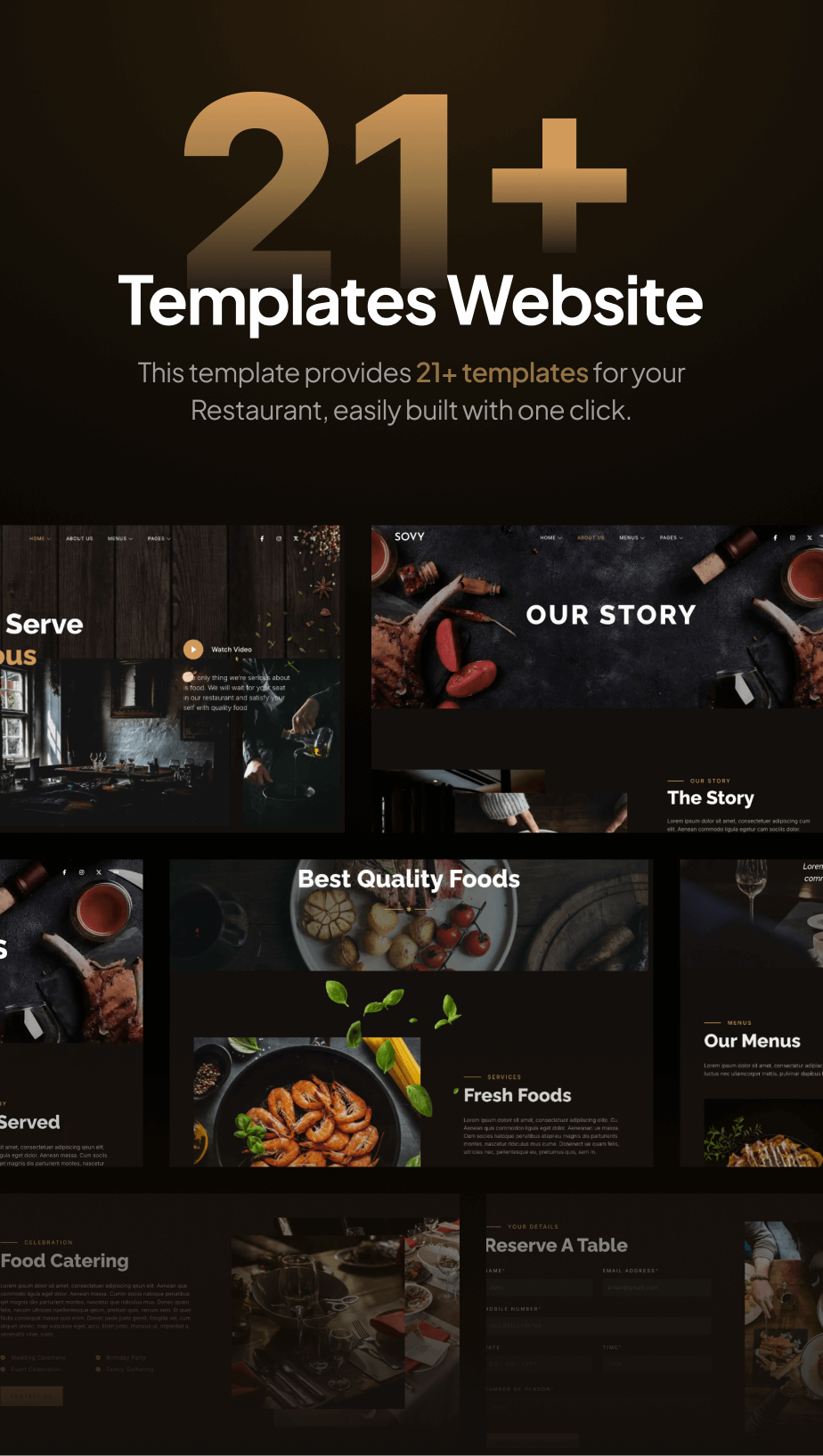 Sovy – Restaurant FSE WordPress Theme - 4