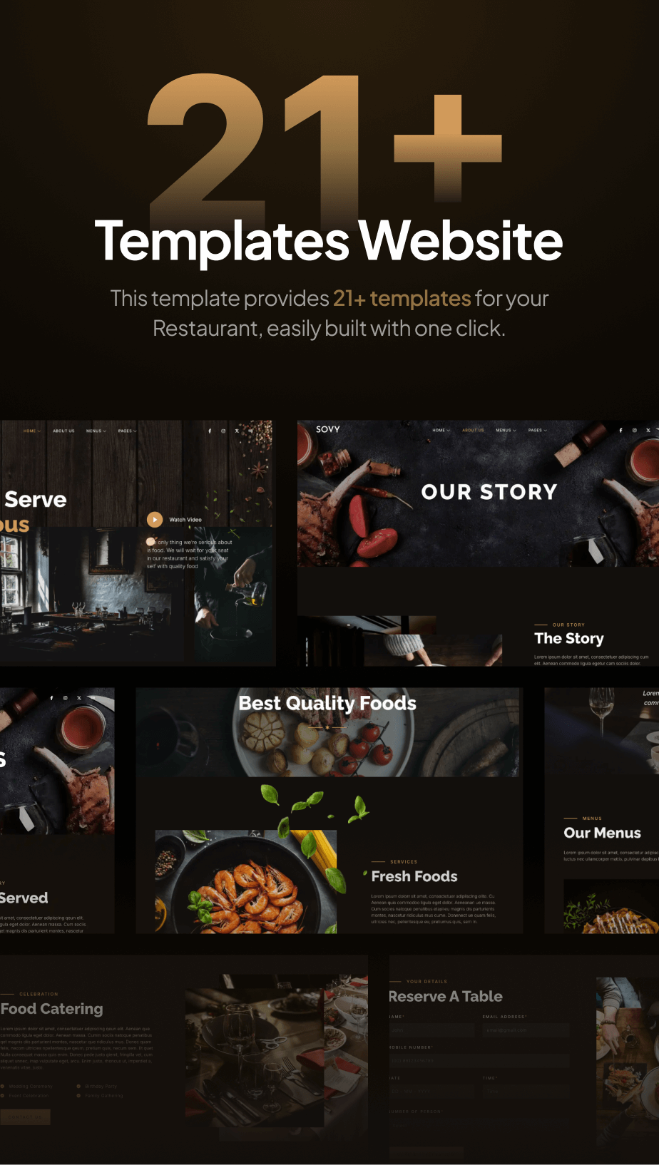 Sovy – Restaurant FSE WordPress Theme - 5